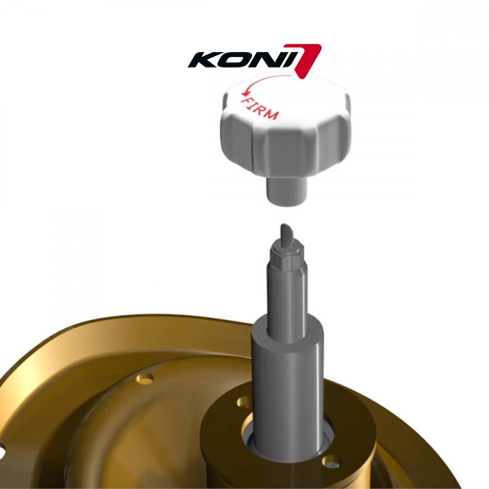 Koni-Adjust-Sensitiv-AT-Eibach Höherlegungsfahrwerk für Volkswagen (VW) T5 Caravelle nur zylindrische Federbein-Klemmung